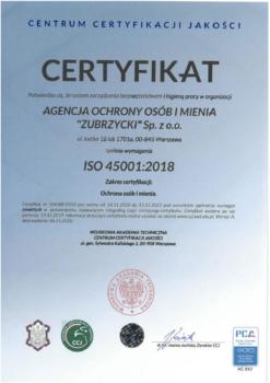 ISO - AOOIM Zubrzycki 2018